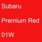 Preview: Subaru, Premium Red, 01W.